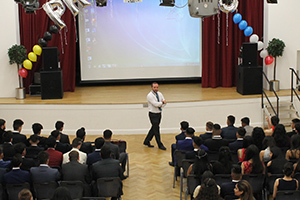 Mr Williams gives the last Year 11 Assembly