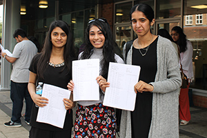  Congratulations Mansi, Harjeet & Navjot - excellent GCSE results!