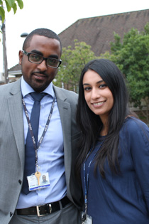  Assistant Learning Coordinator Mr Abdulla and Learning Coordinator Ms Bains