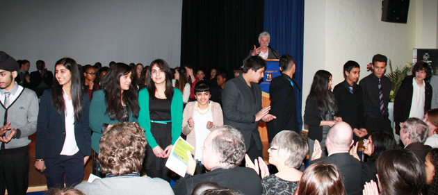  Students at the DofE Awards Evening