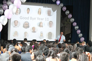  Year 11 awards at the Prom