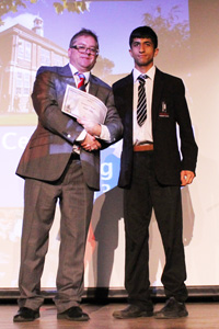  Bilal Gaj receives the Governors' Award