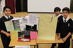  Student display at the Science Fair