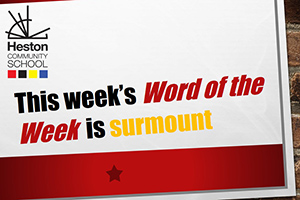  Surmount - word of the week