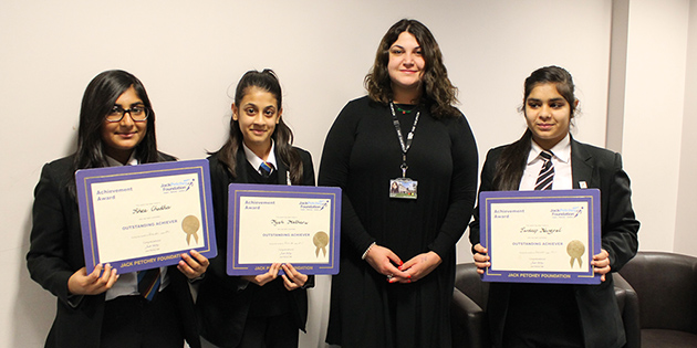  Award winners with Ms Dinkha