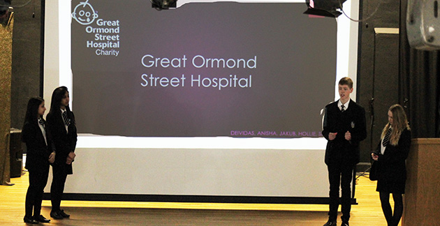  10W presenting for GOSH