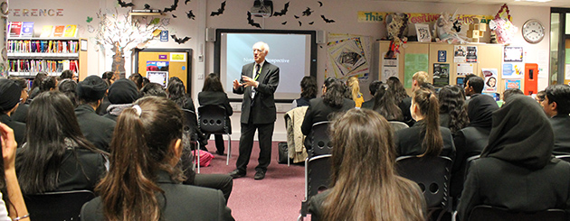  Peter Rawling presenting in the LRC