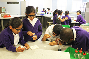  Heston Primary Students carrying out experiments