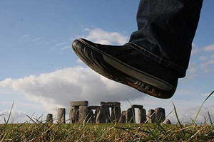  WOTW Perspective - shoe crushing Stonehenge