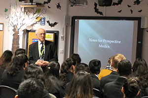 Medical studies presentation to Years 11-13