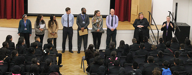  Students are introduced to their Tutors