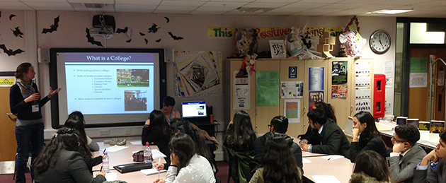  Oxbridge presentation in the LRC