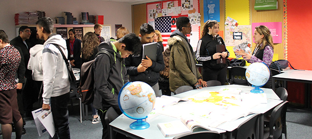  Year 11 students learn about 6th Form Geography