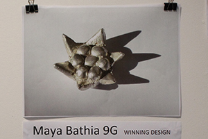 Maya's Winning pewter work