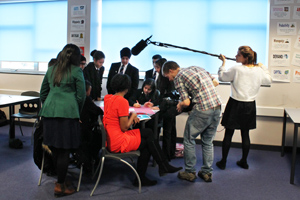  BBC filming Year 7 lesson