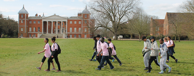  Year 9 - sponsored walk in Osterley PArk