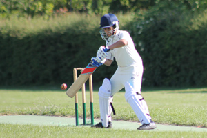  Vaibhav batting v Lampton
