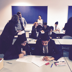  Year 10 Mentors in action