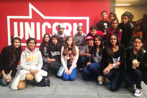  Students at the Unicorn Theatre