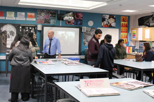  Visitors in the Art Studio