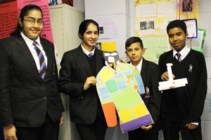  Year 9 students and WW1 Jacket