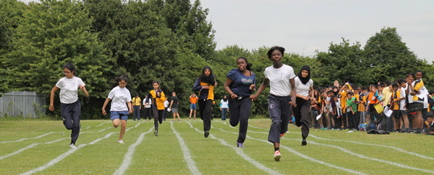  Girls sprint