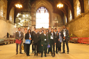  Students in the Houses of Parliament