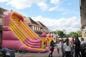  Bouncy Castle outside Hogarth