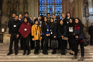  Students at the Houses of Parliament