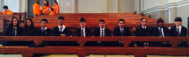  Year 9 students at Royal Holloway