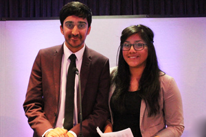  Hosts Aman & Zarah - Head Boy & Head Girl