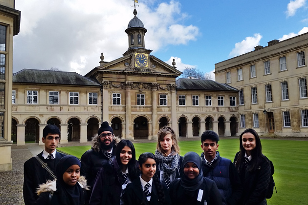  Year 10 students at Cambridge University