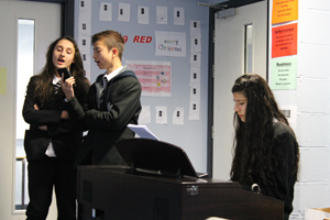  Year 10 singers perform