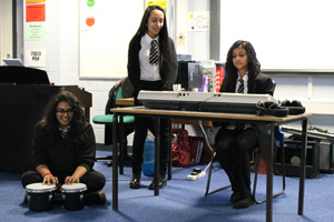  Year 10 singers perform