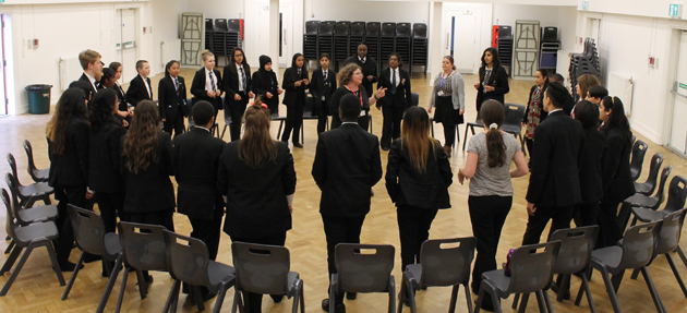  Choir rehersals in the Hall