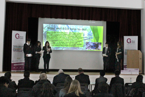  10Y students presenting for ECO