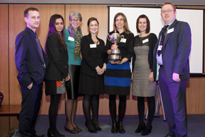  Mosaic Enterprise team with their award