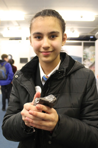  Jasmin with meteorite