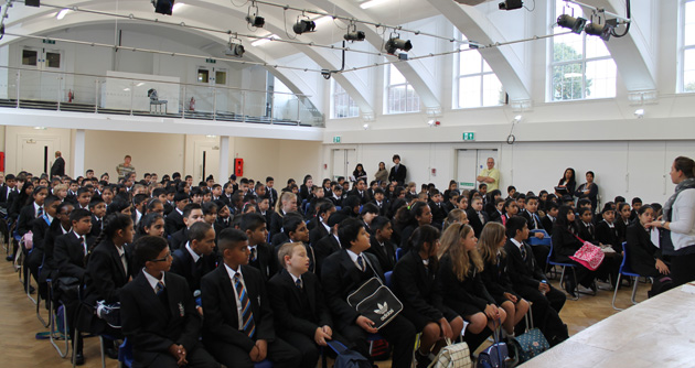  Year 7's first Assembly