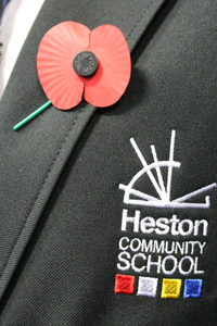  Poppy on School Blazer