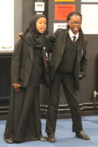  Aisha & Iman doing Grease's We Go Together