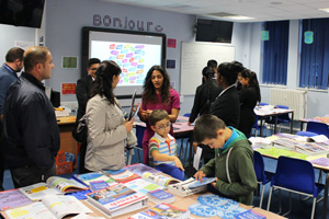  Visitors in the MFL room