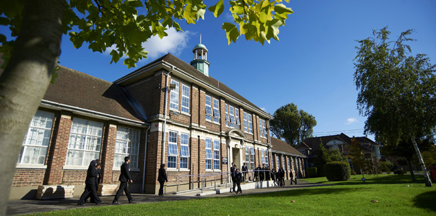  Heston Community School - main entrance