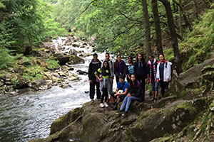  NCS students - outward bound activities